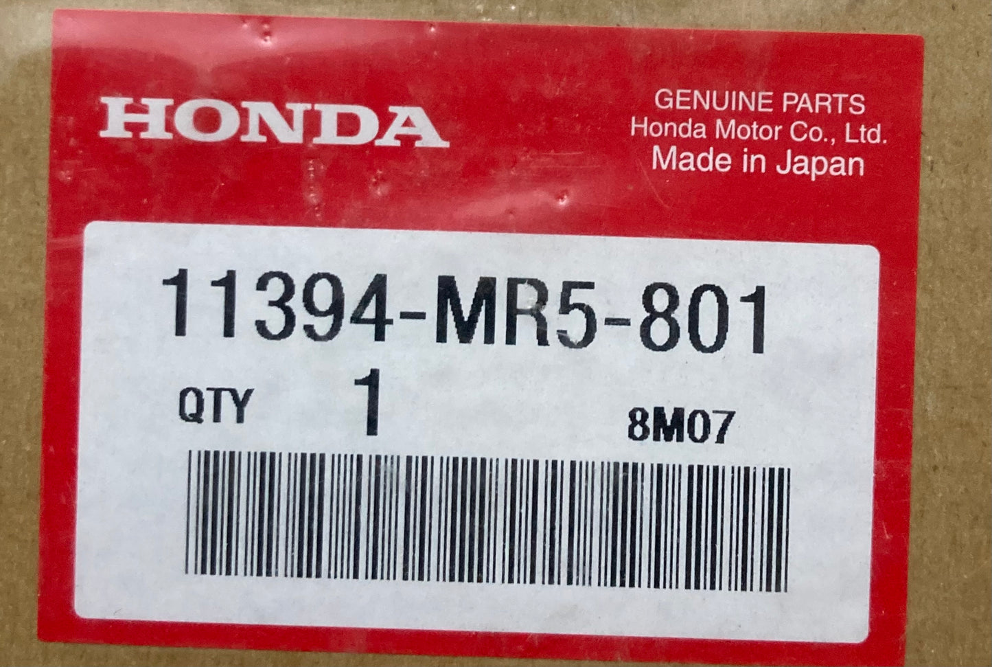 New Genuine Honda 11394-MR5-801 Crankcase Cover Gasket