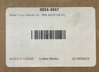 New Genuine Moose Racing 0934-4847 Water Pump Gasket