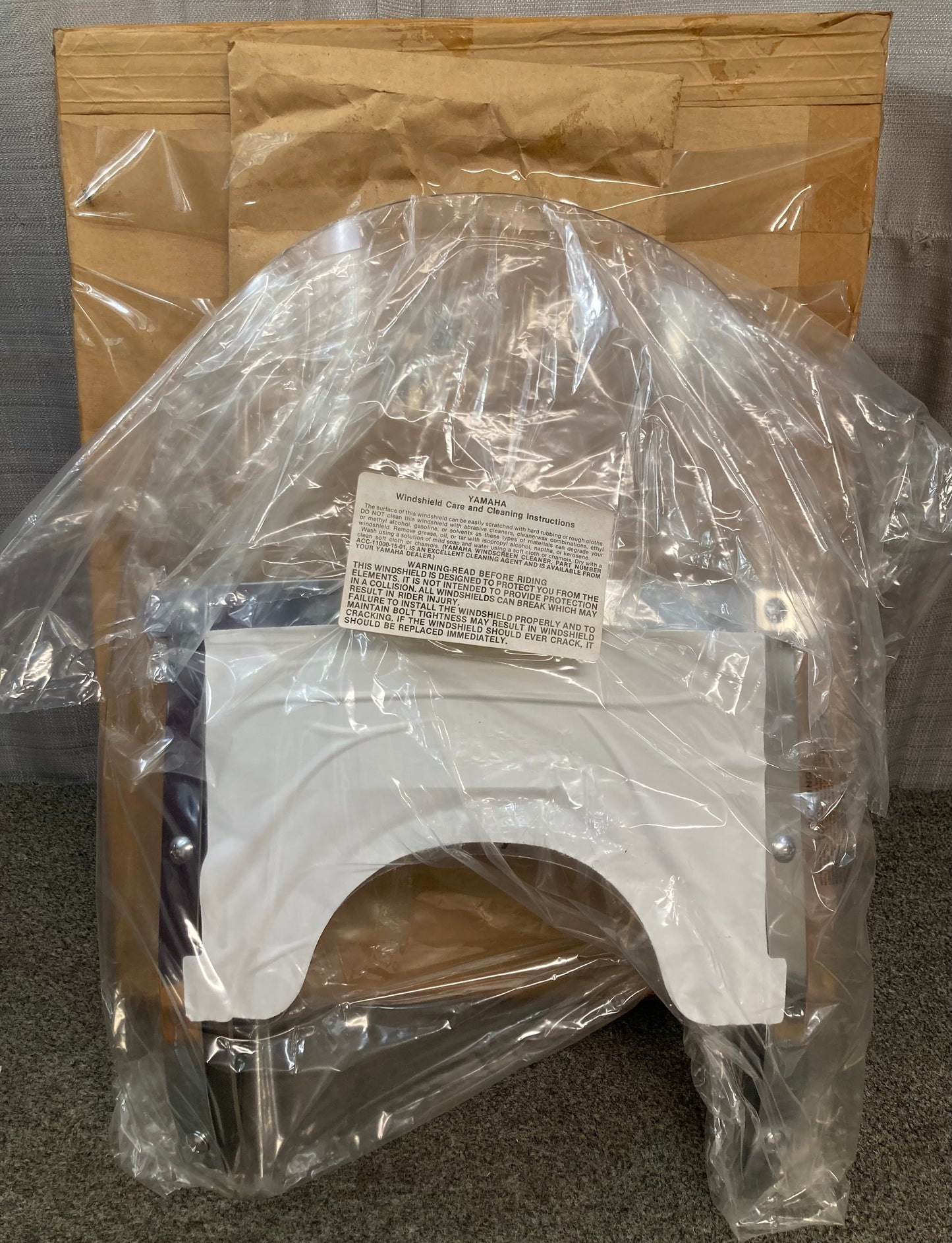 New Genuine Yamaha ABA-1TE06-00 Replacement Windshield