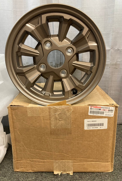 New Genuine Yamaha BG4-F5168-30 Cast, Wheel, Front