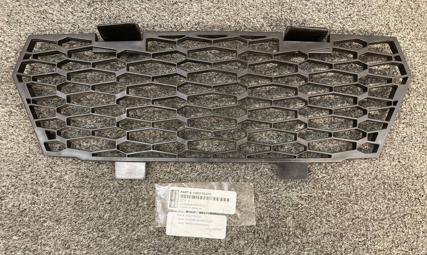 New Genuine Polaris 5452179-070 Screen-Bumper, Blk