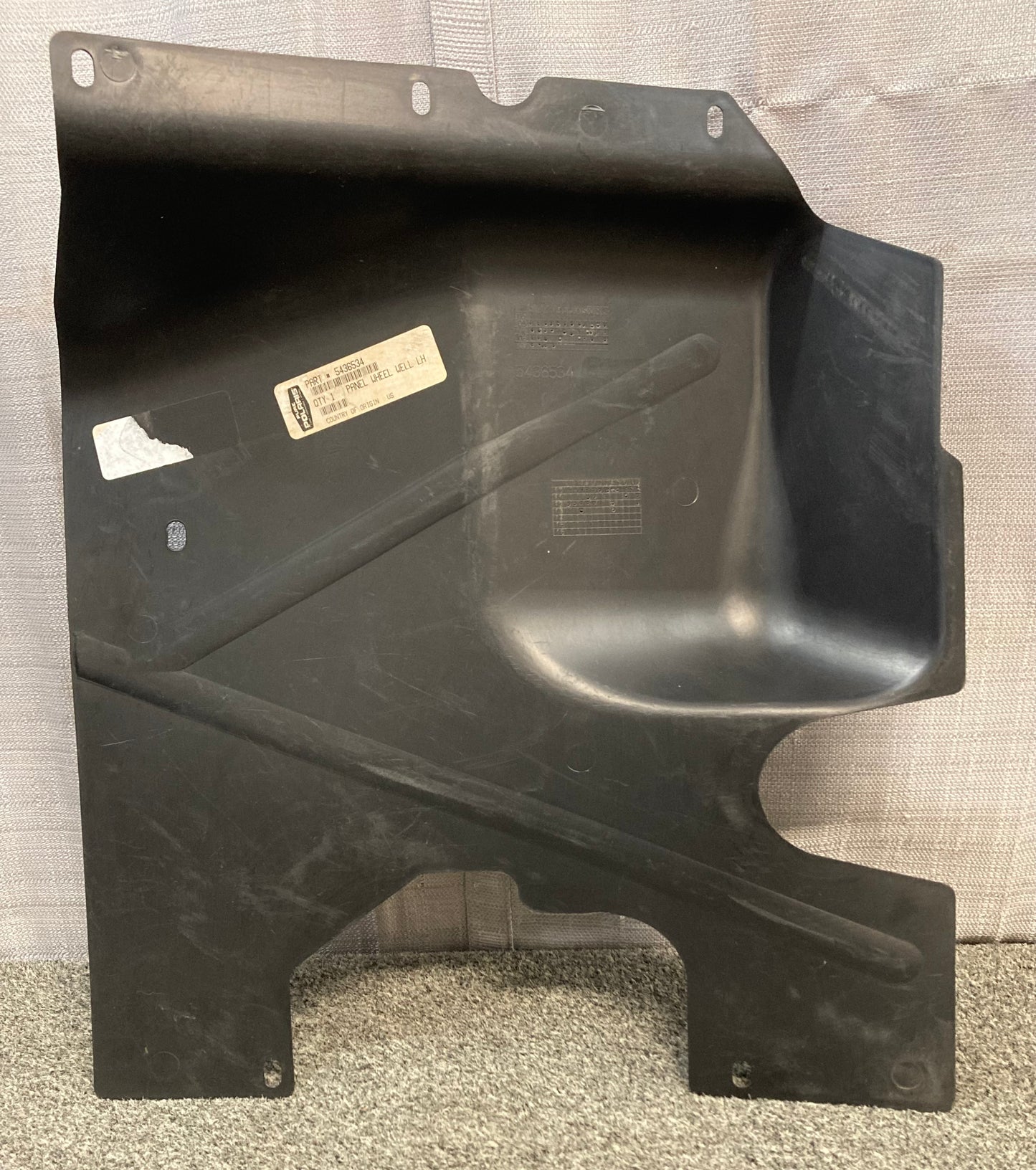 New Genuine Polaris 5436534 Panel, Wheel, Well, Lh