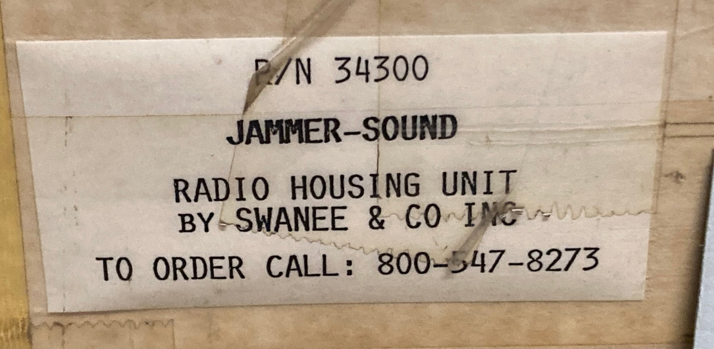 New Genuine Swanee 34300 Jammer Sound Radio Housing for the Vetter IV, V