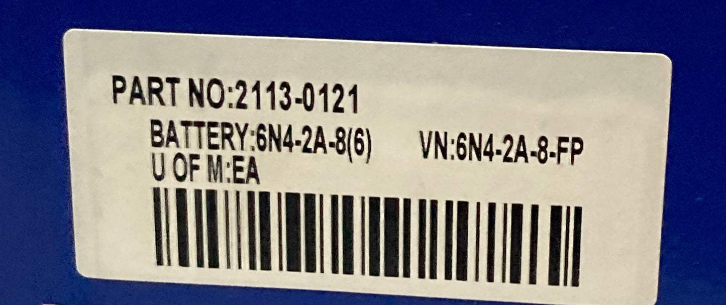 New Genuine Parts Unlimited 2113-0121 Conventional Battery Kit