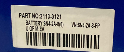New Genuine Parts Unlimited 2113-0121 Conventional Battery Kit