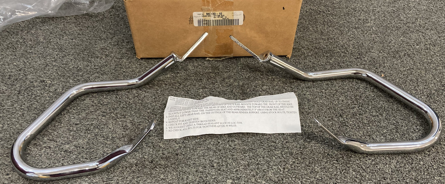 New Replaces Honda 180-10 Chrome Grab Rail Vt1100 ACE