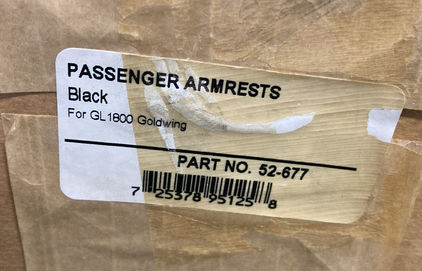 New Genuine Big Bike Parts 52-677 Passenger Armrest Kit