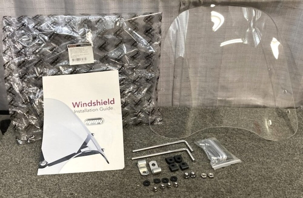 New Genuine ModCycles MGAWU4242 Universal Scooter Windshield 3mm