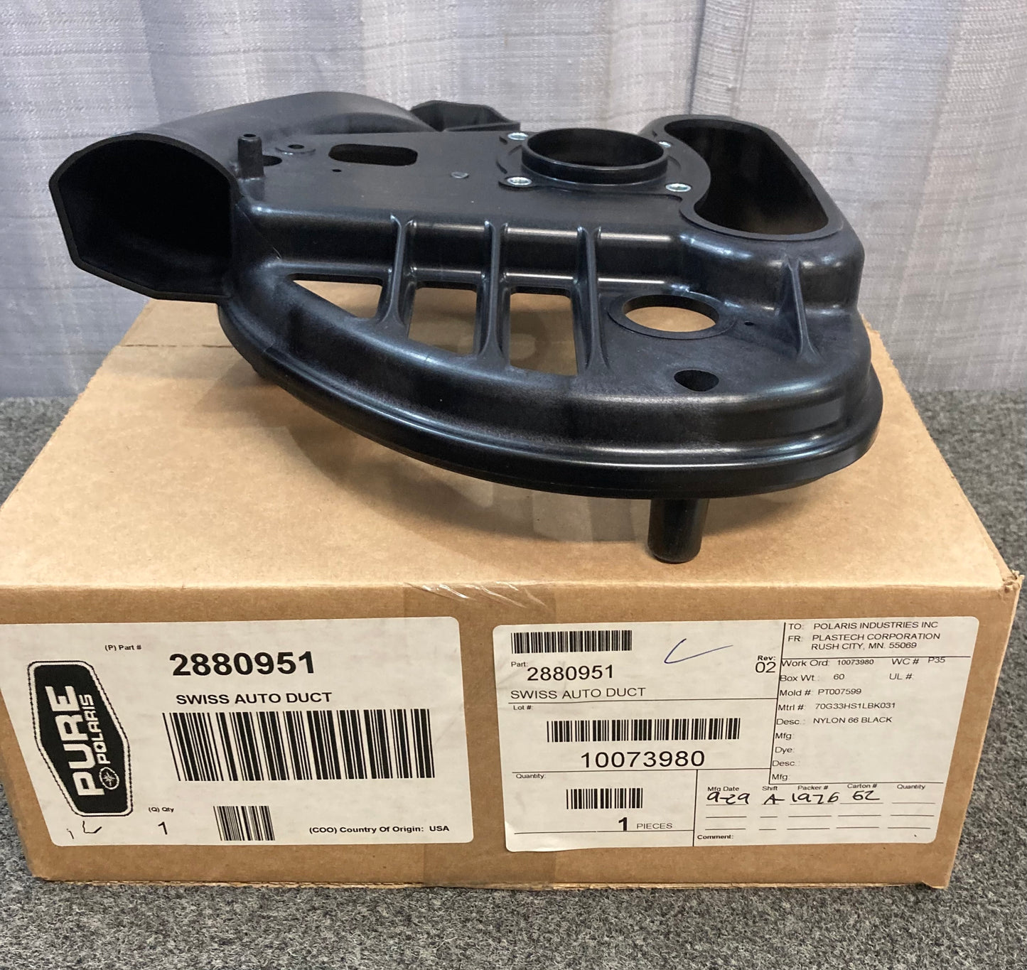 Polaris 2880951 Indian Air Cleaner Kit New Genuine