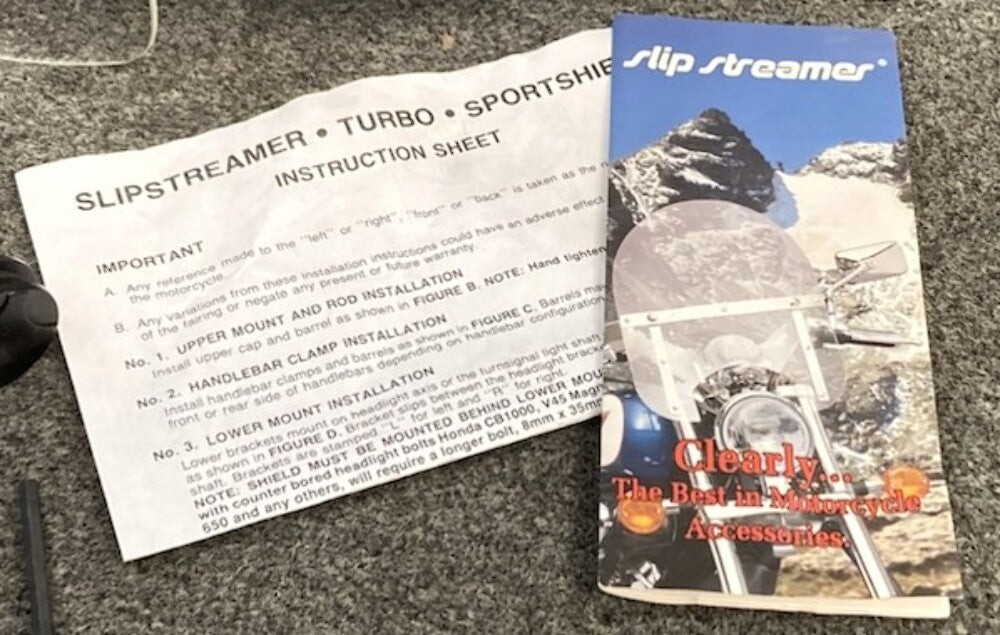 Slip Streamer S03-CR Turbo Sport Shield New Genuine