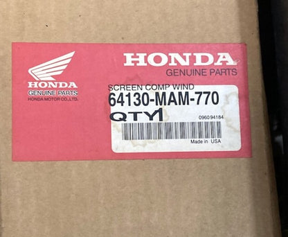 Honda 64130-MAM-770 Windscreen New Genuine