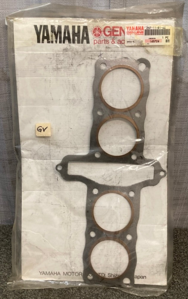 Yamaha 2H7-11181-02 Cylinder Head Gasket 1, 2H7-11181-02-00 New Genuine