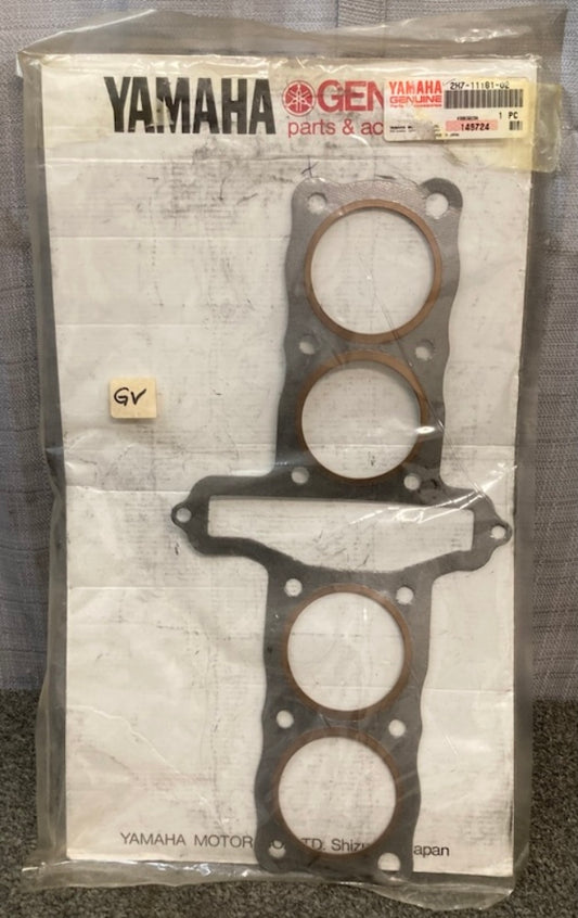 Yamaha 2H7-11181-02 Cylinder Head Gasket 1, 2H7-11181-02-00 New Genuine