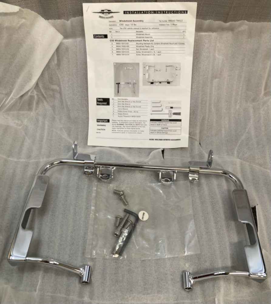 Replaces Suzuki 990A0-70022-KIT Hardware Kit For Windshield New