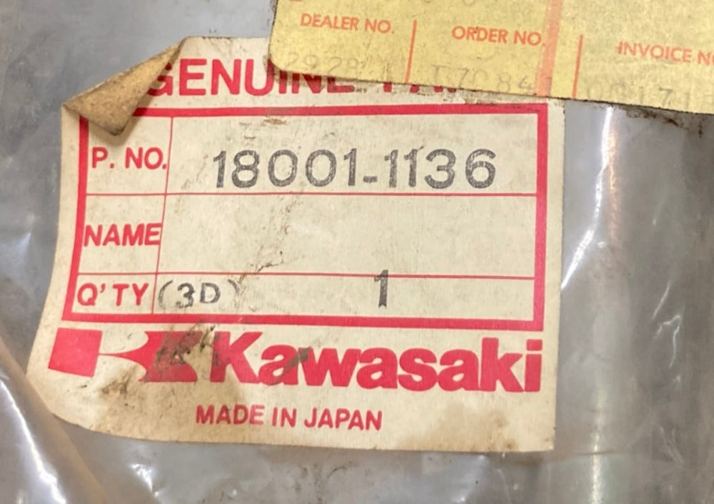 Kawasaki 18001-1136 Muffler Assy Lh New Genuine