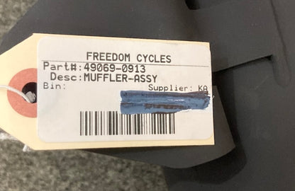 Kawasaki 49069-0913 Muffler Assy No Heat Shield New Replaces