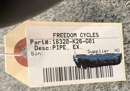 Honda 18320-K26-G01 Pipe Exhaust New Genuine