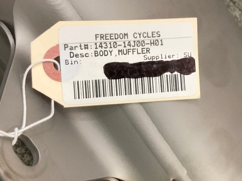 Suzuki 14310-14J00-H01 Body Muffler New Genuine