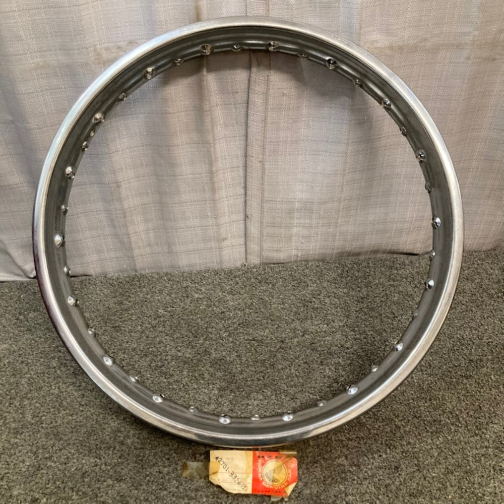 Honda 42701-331-671 Rim Rear Wheel 42701-382-971 1.85X18 New Genuine