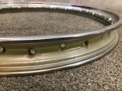 Honda 1.25X17 Rim Rear Wheel New Replaces