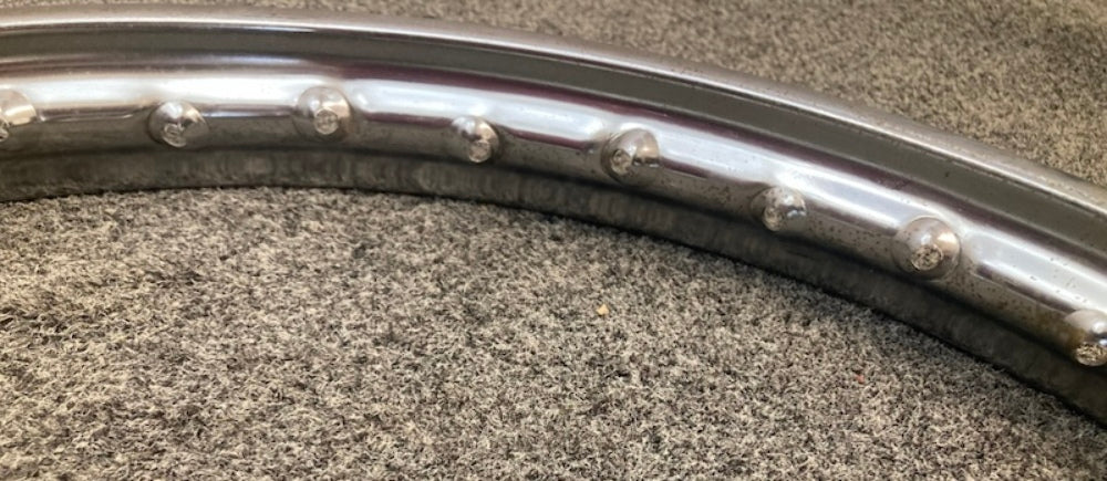 Honda 1.25X17 Rim Rear Wheel New Replaces