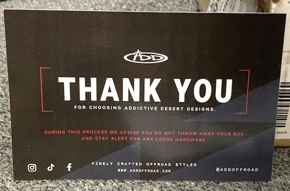 Addictive Desert Designs AC1901701NA Dash Mount F150 Raptor 2021-Up New Genuine