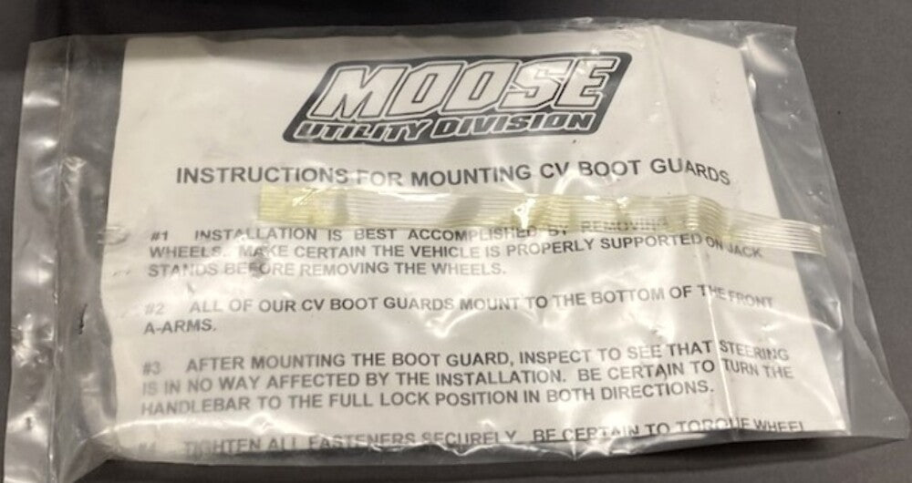 Moose Utility Division CV Boot Guards for Honda TRX300 New Genuine