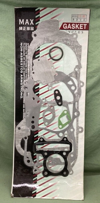 Max Gasket Cycles GY6-80 Gasket Kit New Genuine