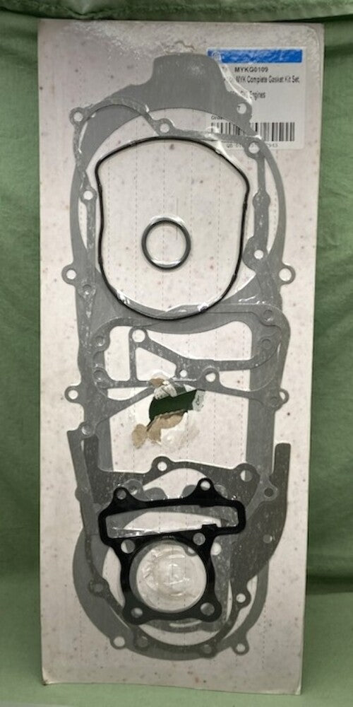 MYK MYKG0109 Gasket Kit 4 Stroke 150cc Short GY6 Engine New Gen. Incomplete Kit