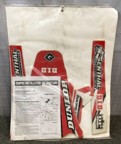 Flu Designs CRF250 04-09 PTS 2 Graphics Kit New Genuine