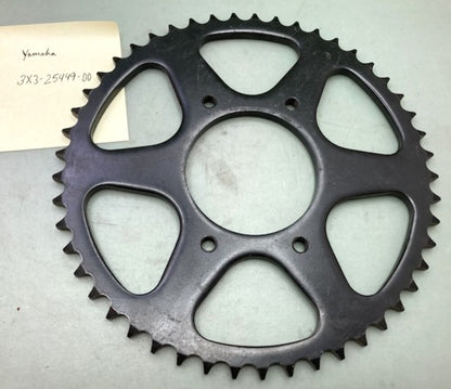 Yamaha 3X3-25449-00 49T Rear Sprocket 1980-1981 New Replaces