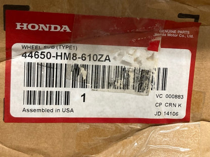 Honda 44650-HM8-610ZA Wheel Sub Assy Fr Type 1 11X5.5 New Genuine