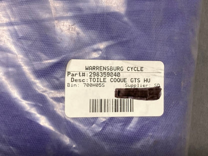 Sea-Doo 298359040 Toile Coque GTS Hu New Genuine