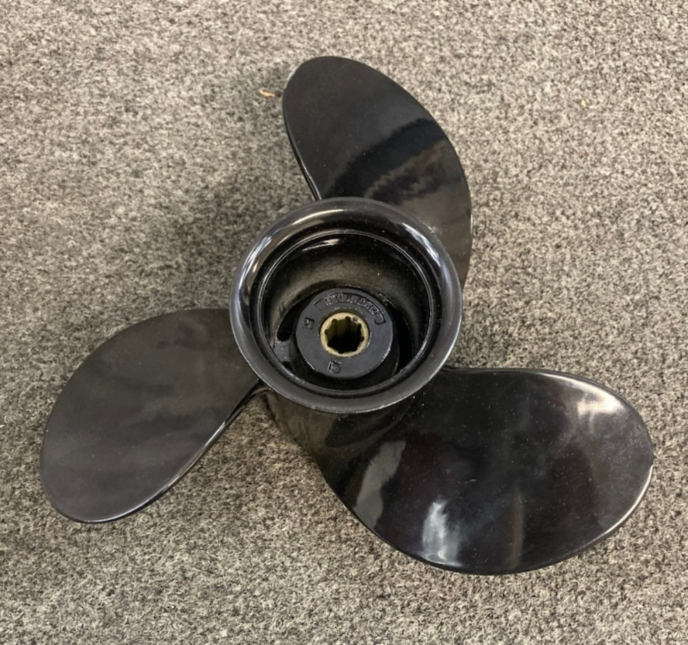 Mercury 48-828158A12 Black Max Propeller 9x10.5 AL RH 8 Spline New Genuine