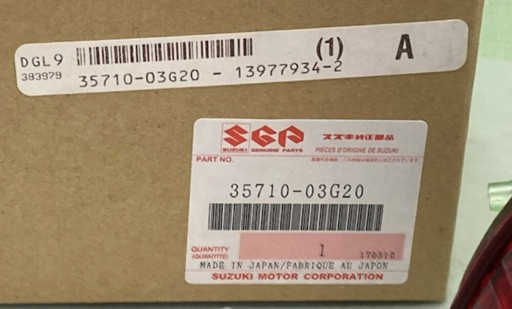 Suzuki 35710-03G20 Taillight Lamp New Genuine