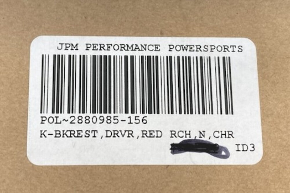 Indian Polaris 2880985-156 Backrest Mount Support Bracket New Genuine