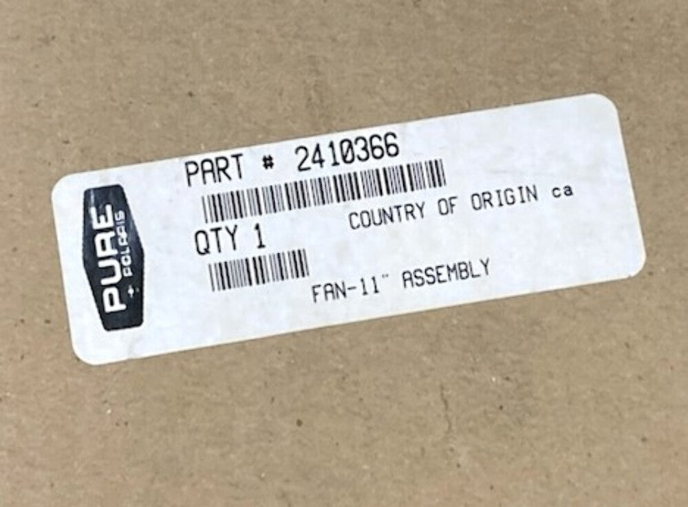 Polaris 2410366 Fan Assembly 11" New Genuine