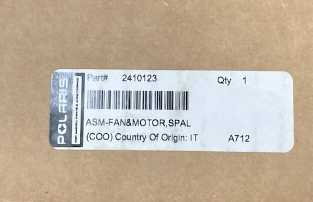 Polaris 2410123 Fan and Motor ASM New Genuine