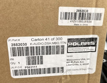 Polaris 2882030 Dash Audio Kit New Genuine