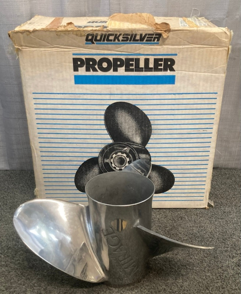 Mercury 48-13707A41 Mirage Propeller 14.50X25 Lh SS 15 Spline New Genuine