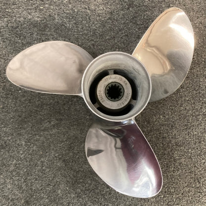 Michigan Wheel 013010 Propeller SS 12.25X15 13 Spline New Genuine