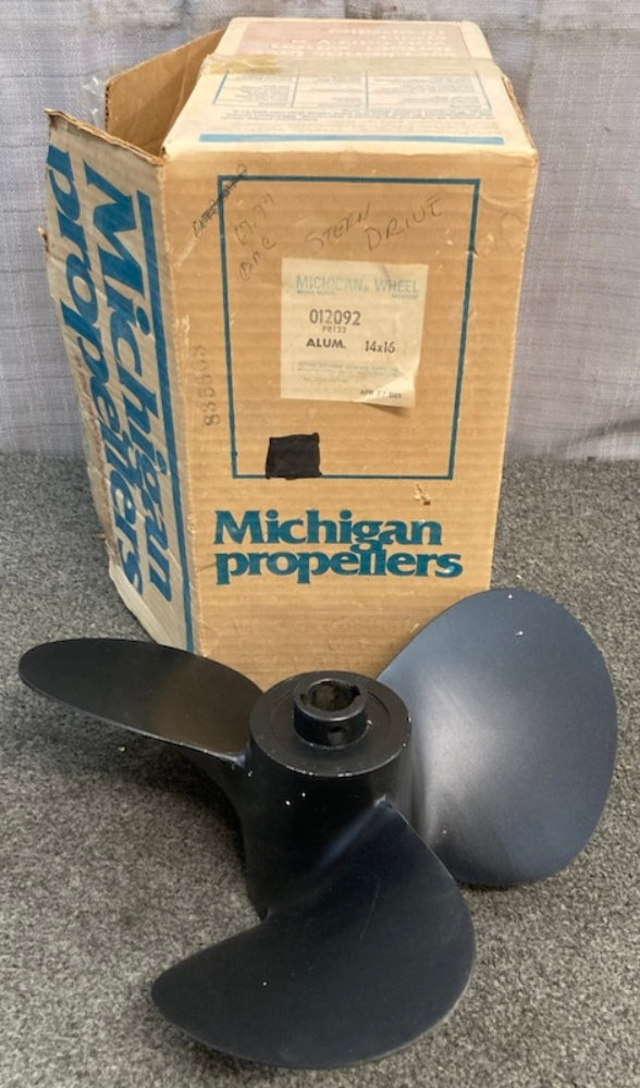 Michigan Wheel 012092 Propeller AL 14X16 Rh New Genuine