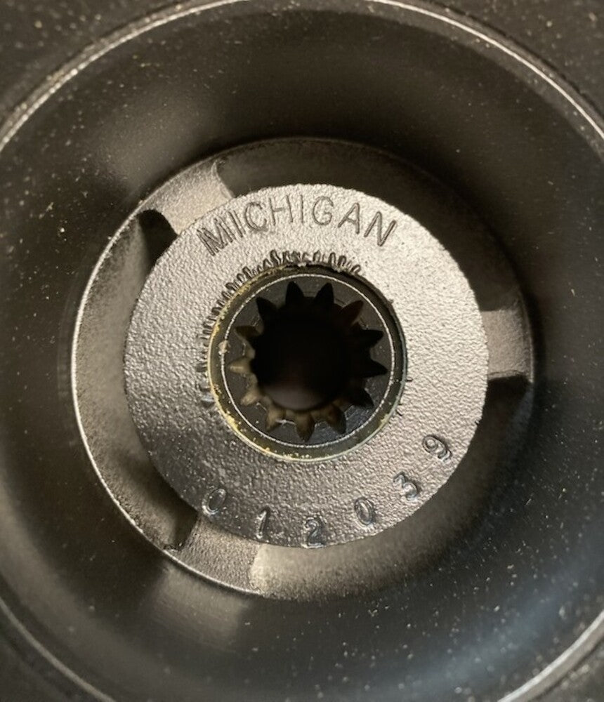 Michigan 012039 Alum. RH Propeller 3 Blade 13 Spline 11.75" x 17" New Genuine