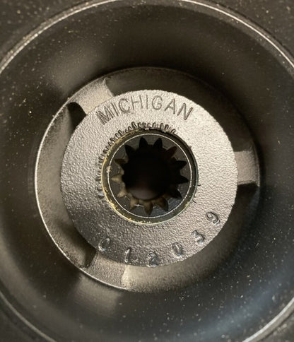 Michigan 012039 Alum. RH Propeller 3 Blade 13 Spline 11.75" x 17" New Genuine