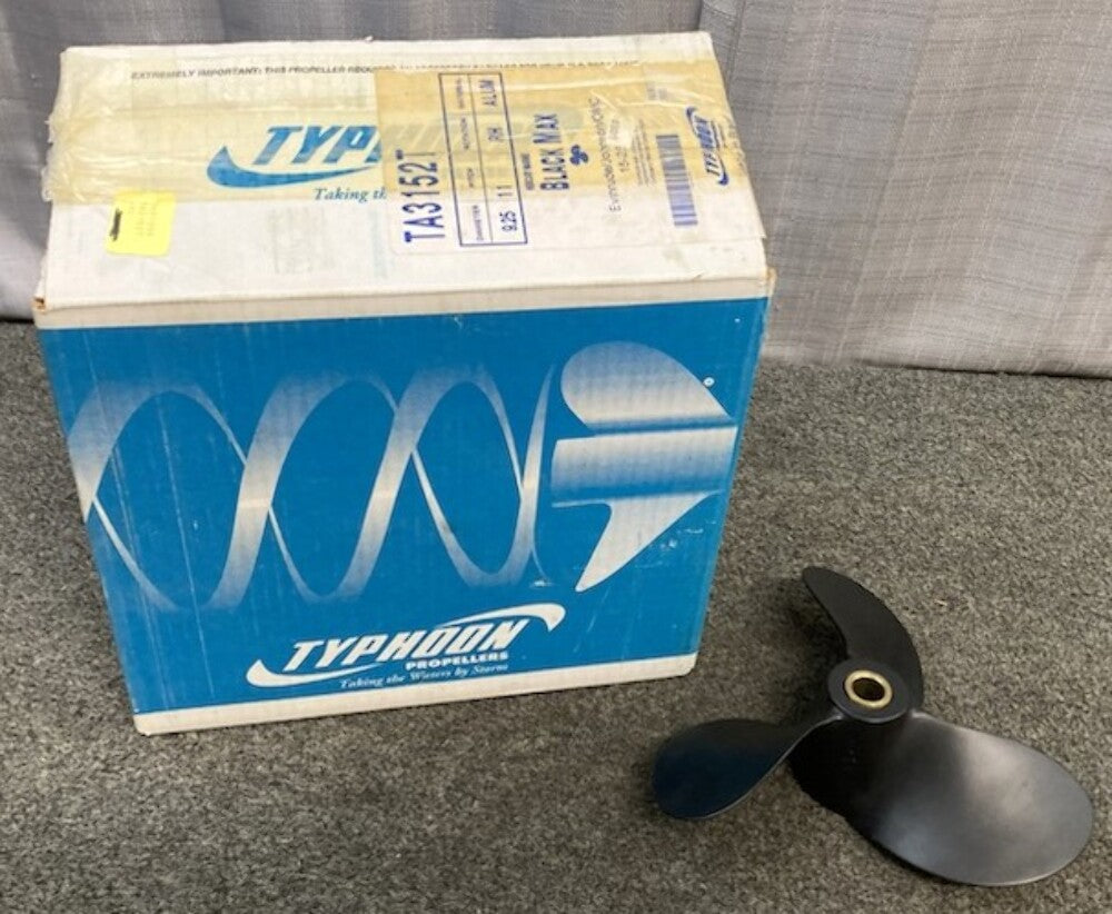 Typhoon TA3152T Alum. RH Propeller 3 Blade 9.25" x 11" 31521 New Genuine