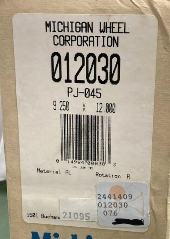 Michigan 012030 Alum. RH Propeller 3 Blade 13 Spline 9.25" x 12" New Genuine