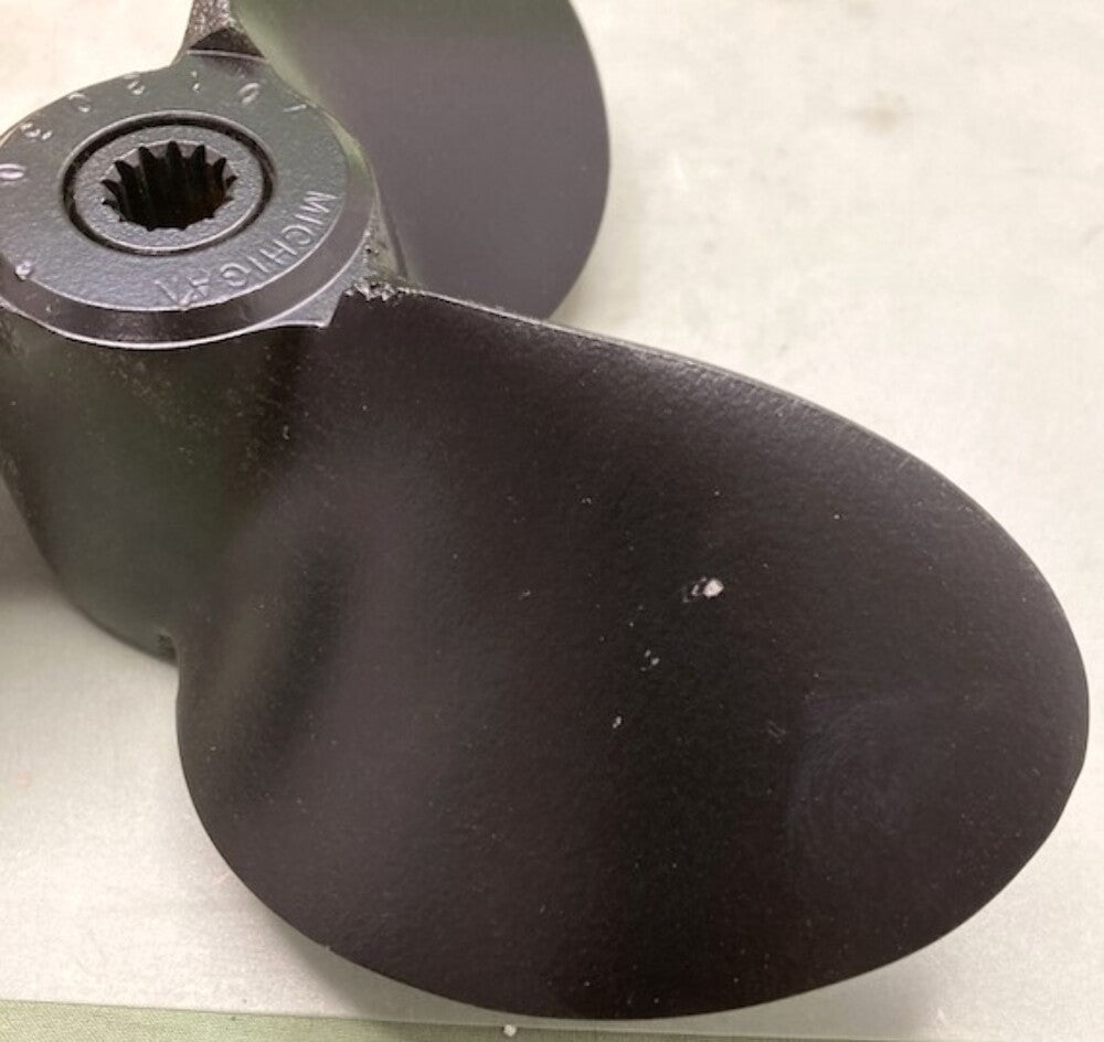 Michigan 012030 Alum. RH Propeller 3 Blade 13 Spline 9.25" x 12" New Genuine