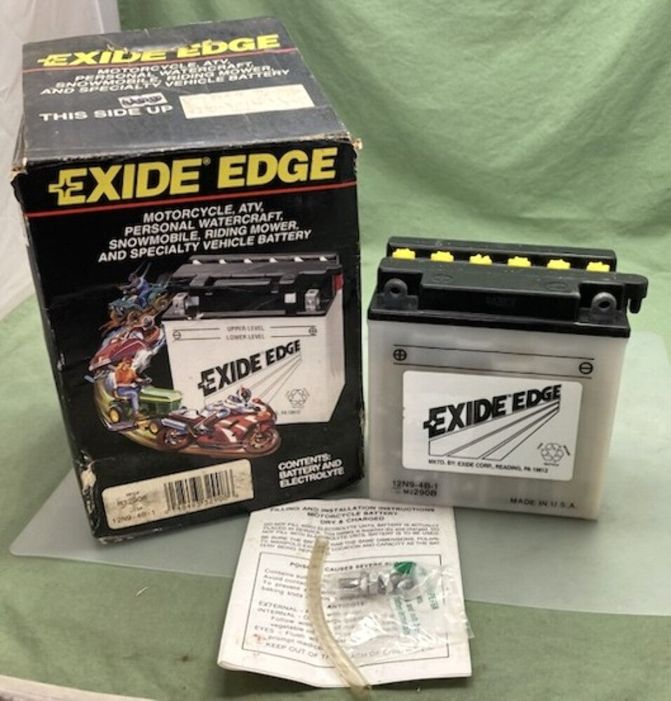 Exide Edge M3290B 12N9-4B-1 Dry Battery New Genuine