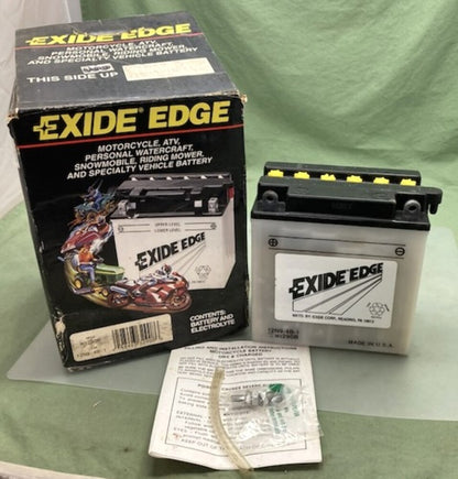 Exide Edge M3290B 12N9-4B-1 Dry Battery New Genuine