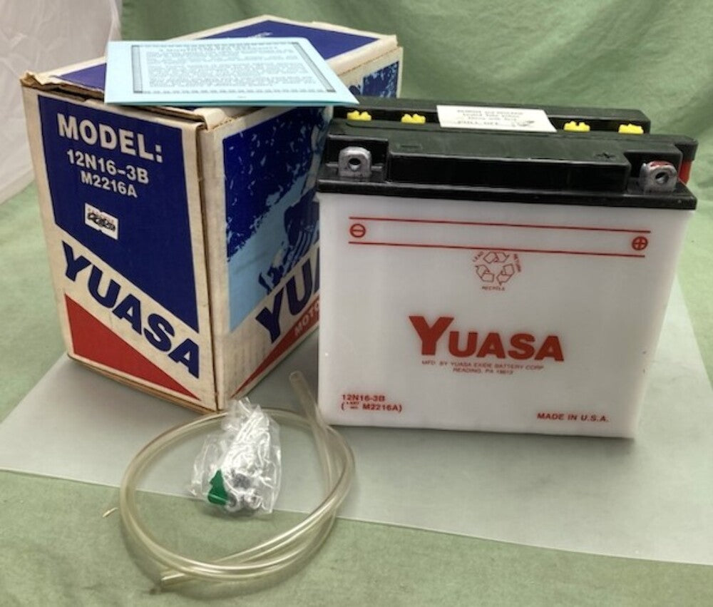 Yuasa 12N16-3B M2216A Dry Battery New Genuine